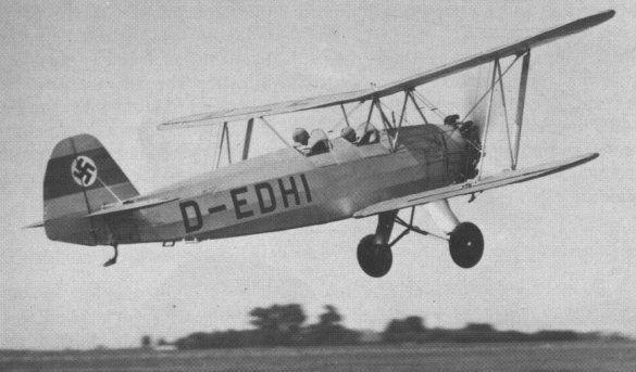Cyber A�ro Breton - FOCKE-WULF FW 44 C STIEGLITZ