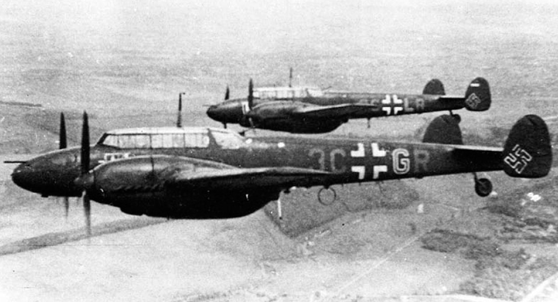 Cyber A�ro Breton - MESSERSCHMITT ME 110 C-4
