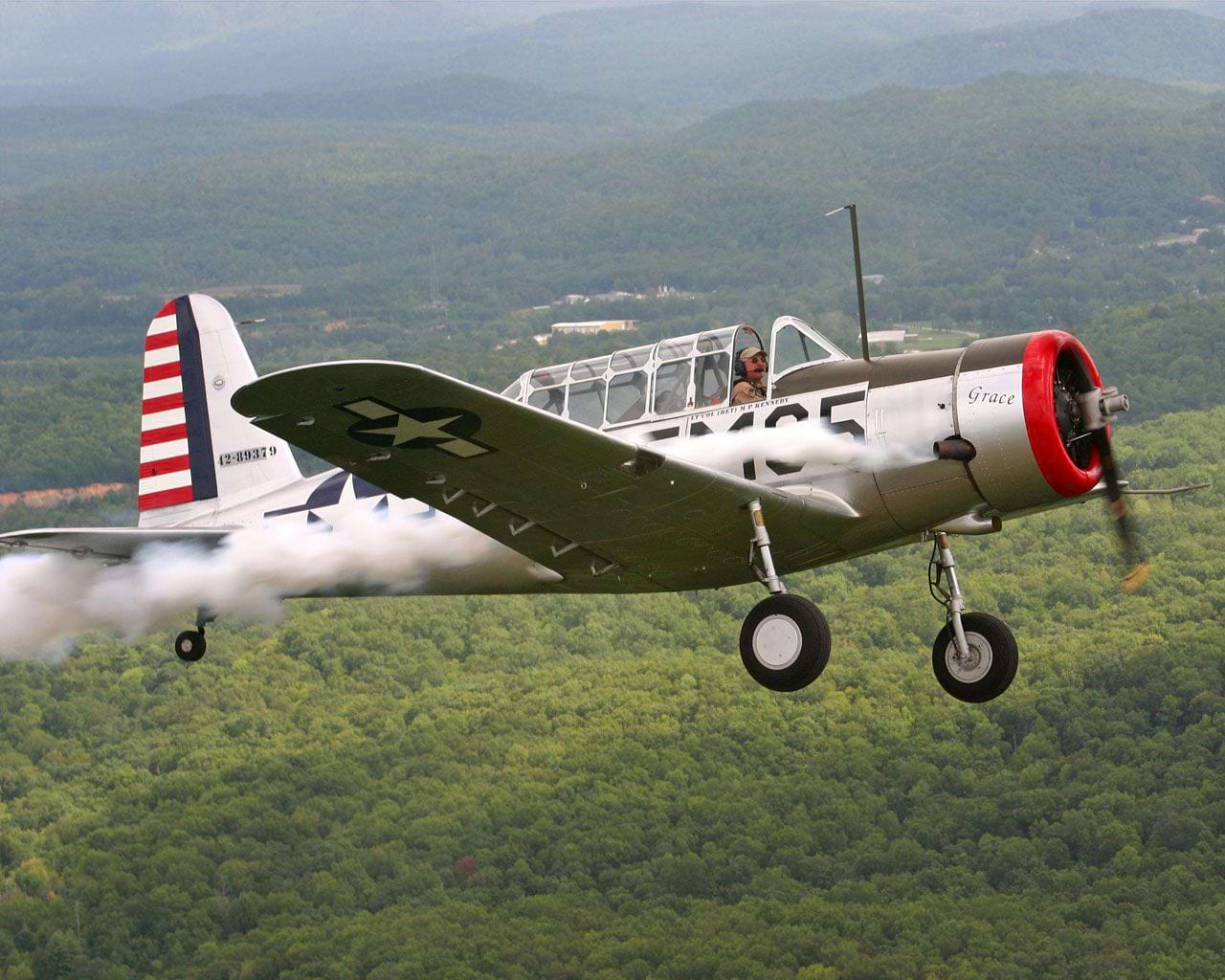 Cyber A�ro Breton - VULTEE (V-74) BT-13A VALIANT