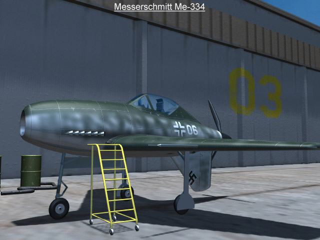 Cyber A�ro Breton - MESSERSCHMITT ME 334