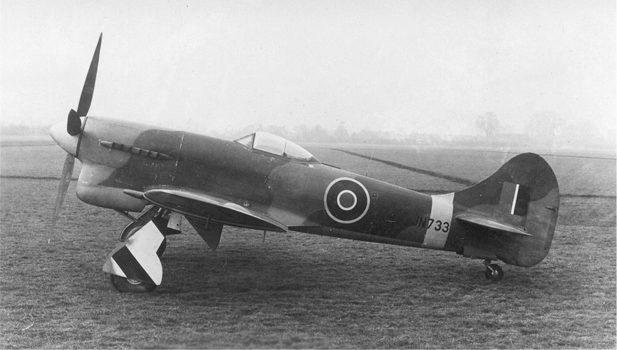Cyber A�ro Breton - HAWKER TEMPEST MK V