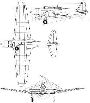 Nakajima B5N-2 Kate
