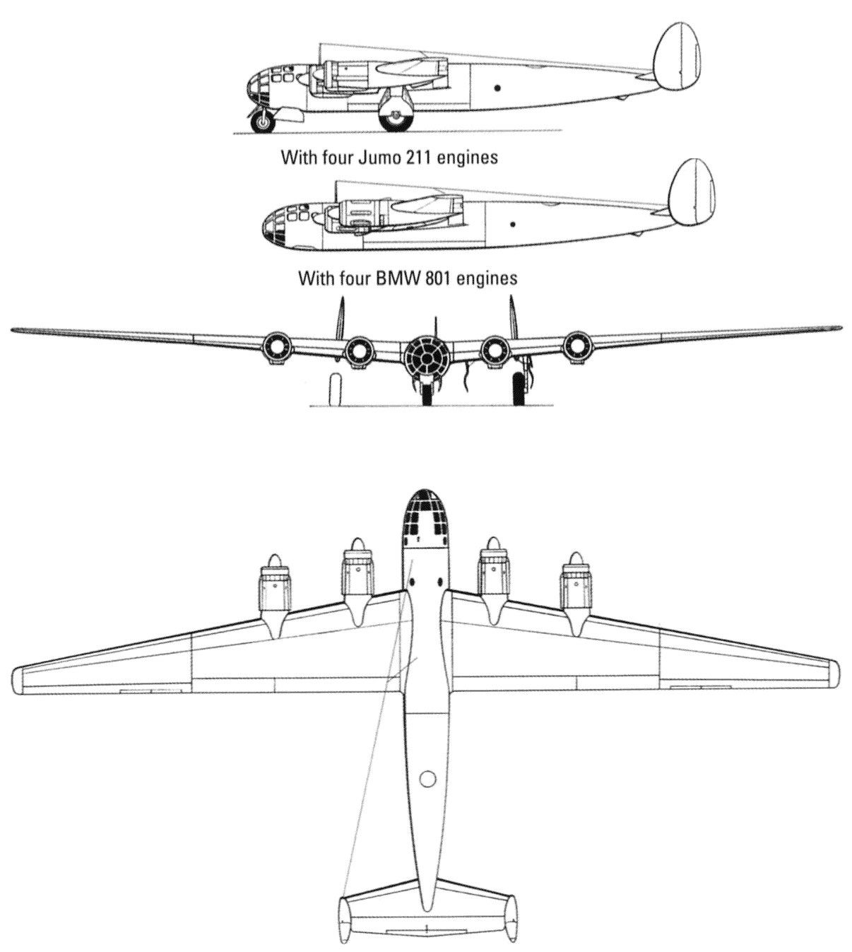 Messerschmitt Me 264 Amerika Bomber