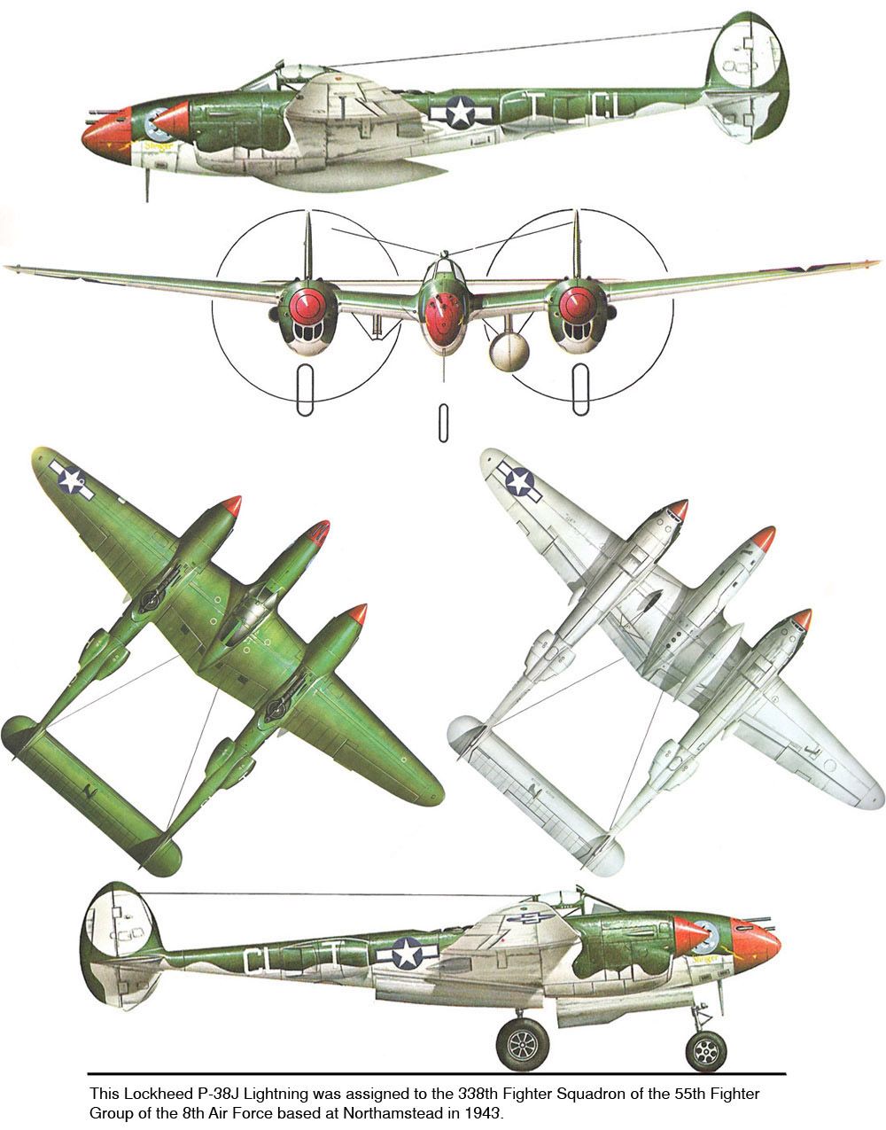 Lockheed P-38J Lightning