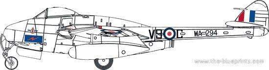 De Havilland D.H.100 Vampire FB5