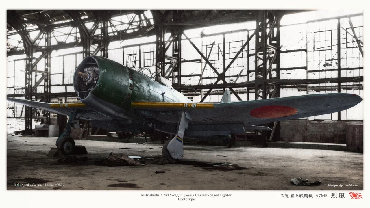 Cyber A�ro Breton-MITSUBISHI A7M2 REPPU SAM MOD�LE 22