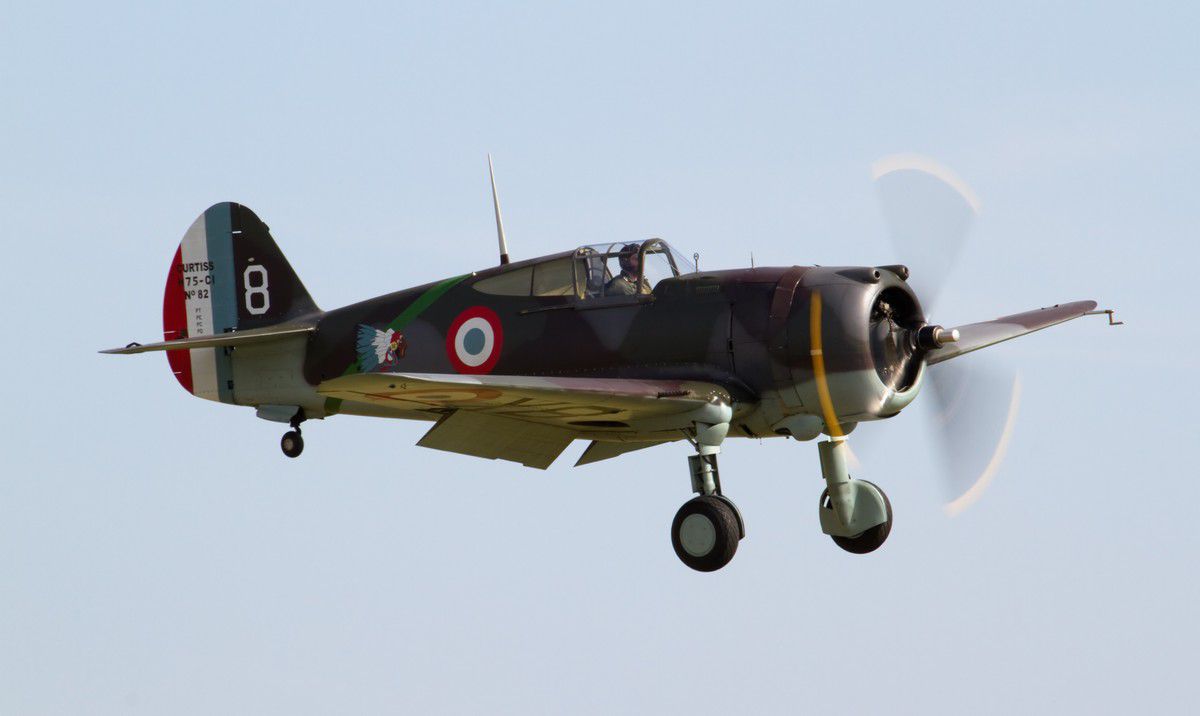 Cyber A�ro Breton - CURTISS HAWK 75