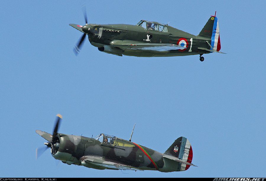 Cyber A�ro Breton - CURTISS HAWK 75A-1