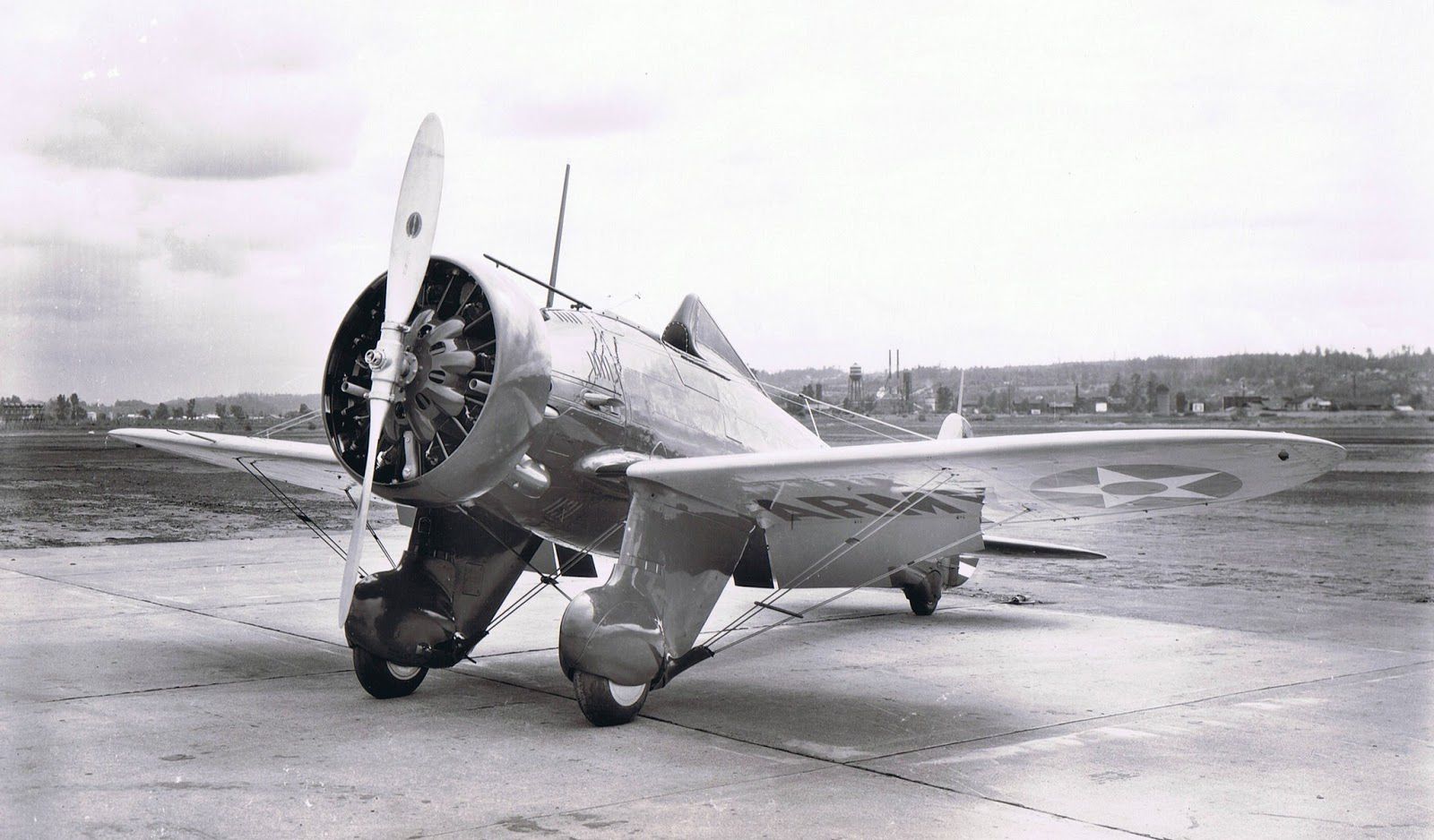 Cyber A�ro Breton - BOEING P-26B PEASHOOTER