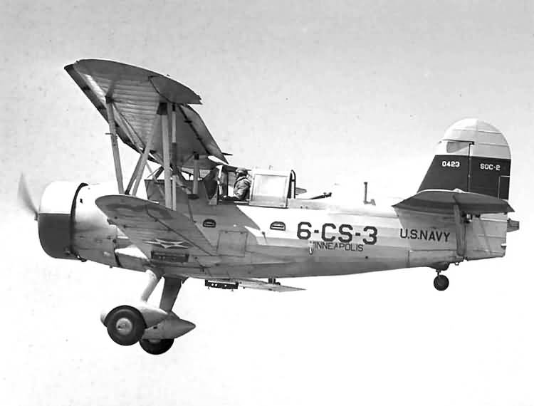 Cyber A�ro Breton - CURTISS SOC-2 SEAGULL