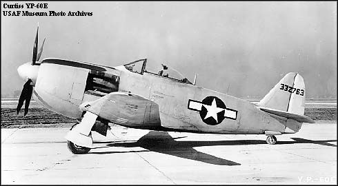 Cyber A�ro Breton - CURTISS XP-60E